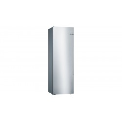 Réfrigérateur pose-libre 186 x 60 cm Acier Inoxydable (anti traces de doigts)