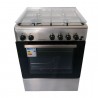 CUISINIÈRE À GAZ ARTHUR MARTIN 60CM 4 FEUX - INOX