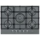 Plaque De Cuisson ELLETI  5 Feux 70 Cm Noir