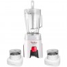 BLENDER MOULINEX + 2 MOULINS À CAFÉ - BLANC