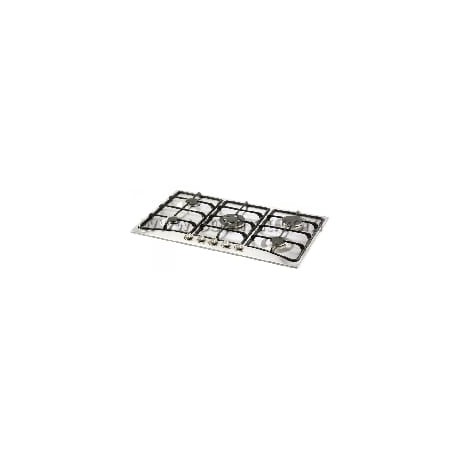 Plaque Inox EllETI 5 feux - 70cm 