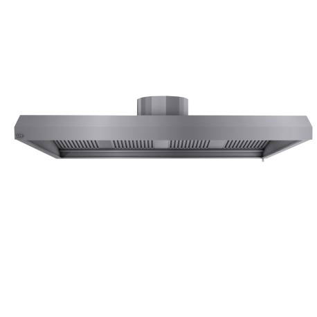 HOTTE MURALE  D'EXTRACTION EN INOX 2M50