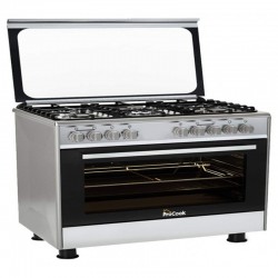 CUISINIÈRE À GAZ 5 F + FOUR ÉLECTRIQUE PROCOOK
