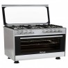 CUISINIÈRE À GAZ 5 F + FOUR ÉLECTRIQUE PROCOOK