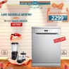 PACK LAVE-VAISSELLE 15 COUVERTS ARISTON SILVER +BLENDER BLACK DECKER (PROMO RAMADAN )