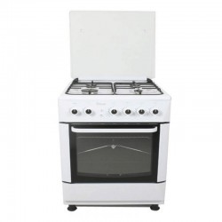 Cuisinière à Gaz PROCOOK 60cm Blanc TG6640BL