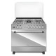 Cuisinière à Gaz 5 Feux  PROCOOK  90cm en Inox