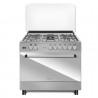 Cuisinière à Gaz 5 Feux  PROCOOK  90cm en Inox