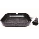 Grill Techwood TP-28G 28Cm Gris