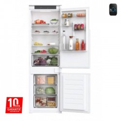 Réfrigérateur Combiné Encastrable HOOVER  264 Litres NoFrost - Blanc
