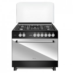 Cuisinière à Gaz PROCOOK  90cm 5 Feux - Noir