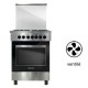 Cuisinière à Gaz 4 FEUX MAXWELL - Ventilé - Inox