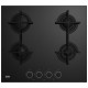 Plaque  Encastrable BEKO  4Feux 60cm - Noir