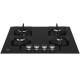 Plaque  Encastrable BEKO  4Feux 60cm - Noir