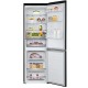 Réfrigérateur Combiné LG Inverter 341L No-Frost Noir