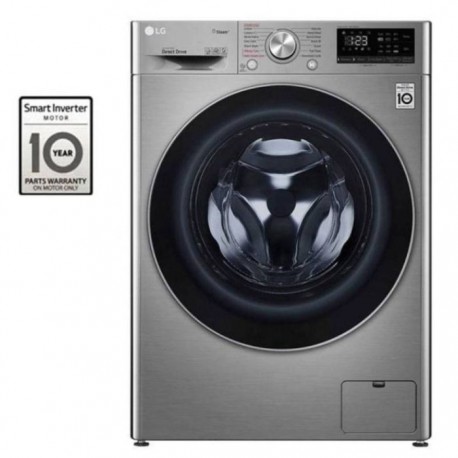 Lave linge Frontale LG 9Kg Inverter Direct Drive Motor Silver