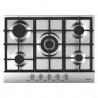 Plaque de Cuisson ELLETI 5 Feux FONTE  70 cm - Inox