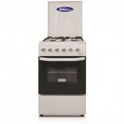CUISINIÈRE SOTACER TGG1000W 4 FEUX 50CM / Blanc